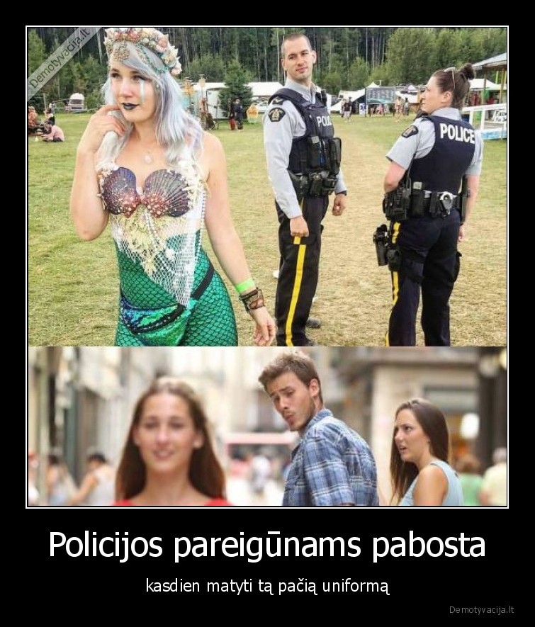 Policijos pareigūnams pabosta - kasdien matyti tą pačią uniformą