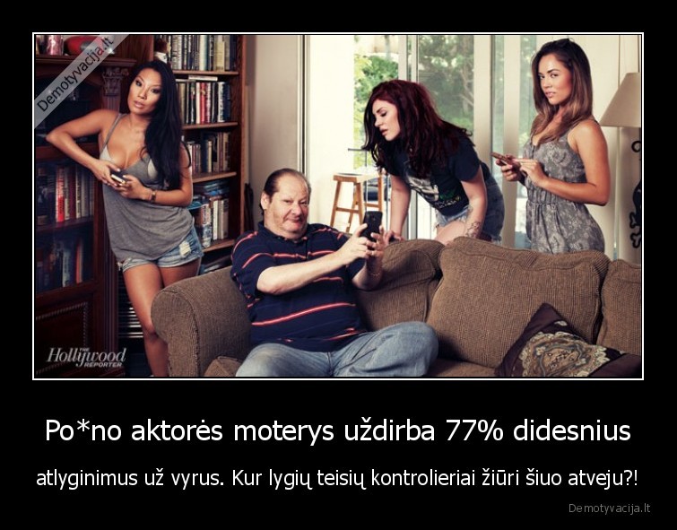 Po*no aktorės moterys uždirba 77% didesnius - atlyginimus už vyrus. Kur lygių teisių kontrolieriai žiūri šiuo atveju?!