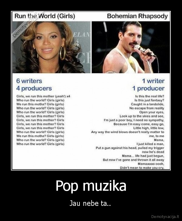 Pop muzika - Jau nebe ta..