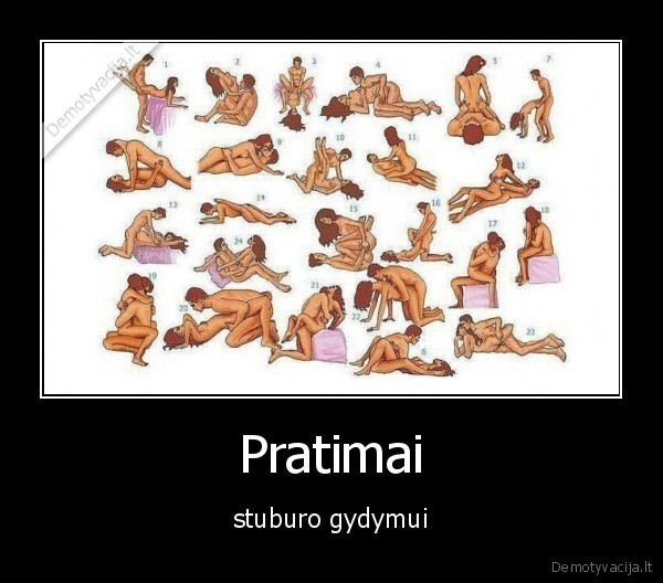 Pratimai - stuburo gydymui