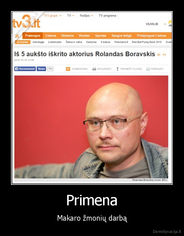 Primena - Makaro žmonių darbą