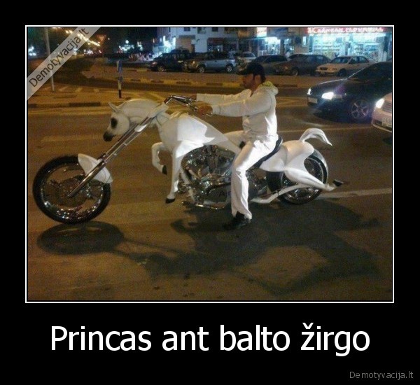 Princas ant balto žirgo - 