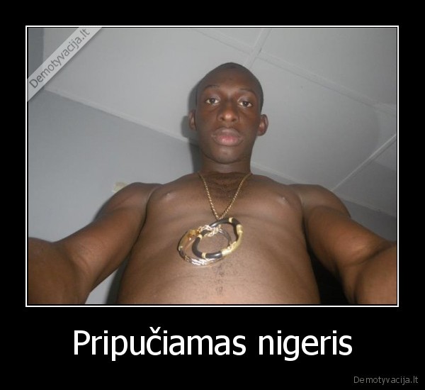 Pripučiamas nigeris - 