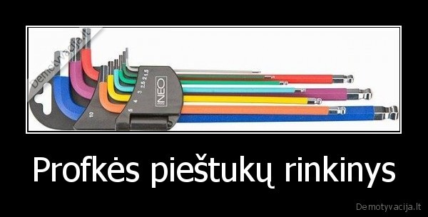 Profkės pieštukų rinkinys - 