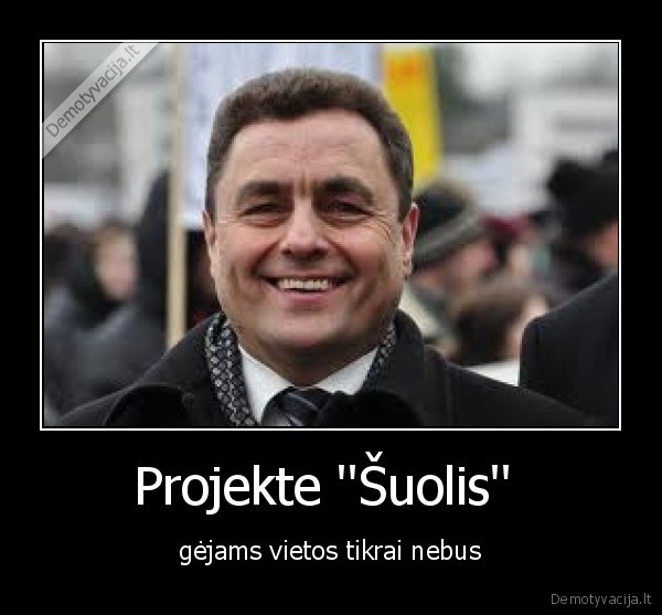 Projekte ''Šuolis''  - gėjams vietos tikrai nebus