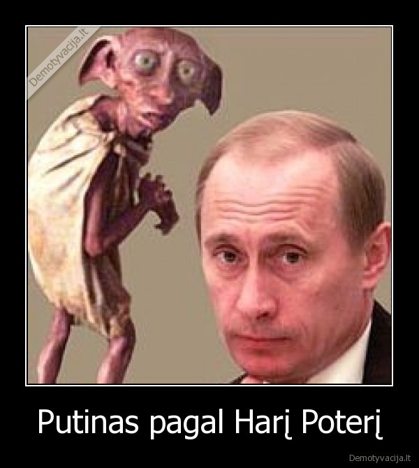 Putinas pagal Harį Poterį - 