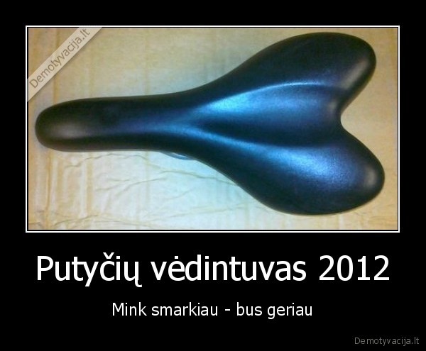 Putyčių vėdintuvas 2012 - Mink smarkiau - bus geriau