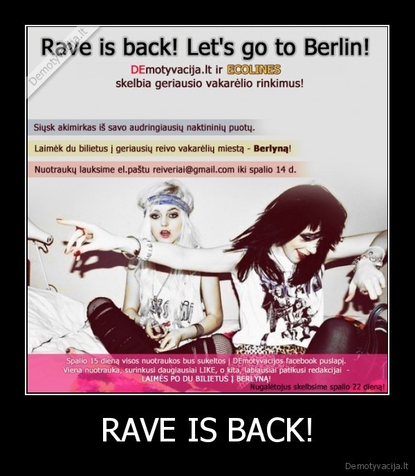 RAVE IS BACK! - 