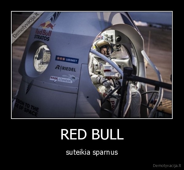 RED BULL - suteikia sparnus