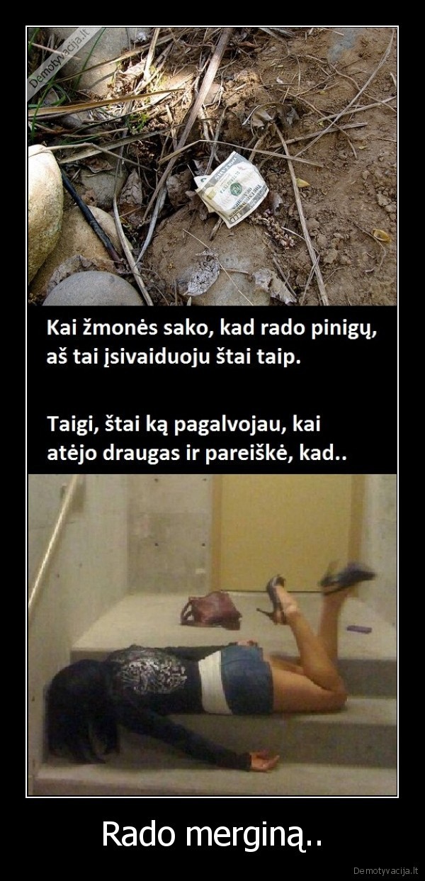 Rado merginą.. - 