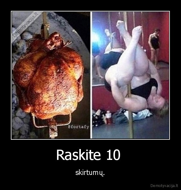 Raskite 10  - skirtumų.