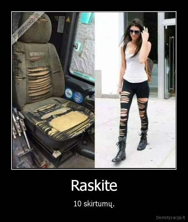 Raskite - 10 skirtumų.