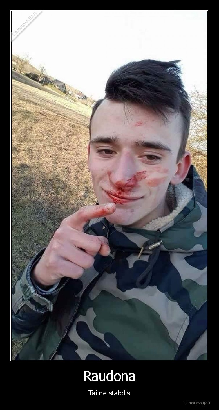 Raudona - Tai ne stabdis