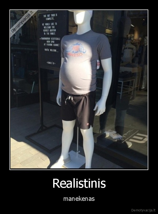 Realistinis - manekenas