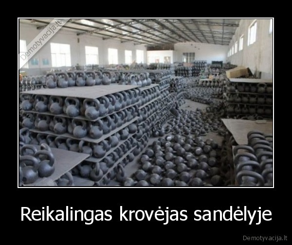 Reikalingas krovėjas sandėlyje - 