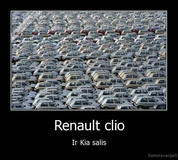 Renault clio - Ir Kia salis