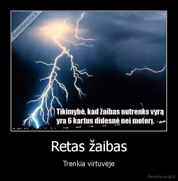 Retas žaibas - Trenkia virtuvėje