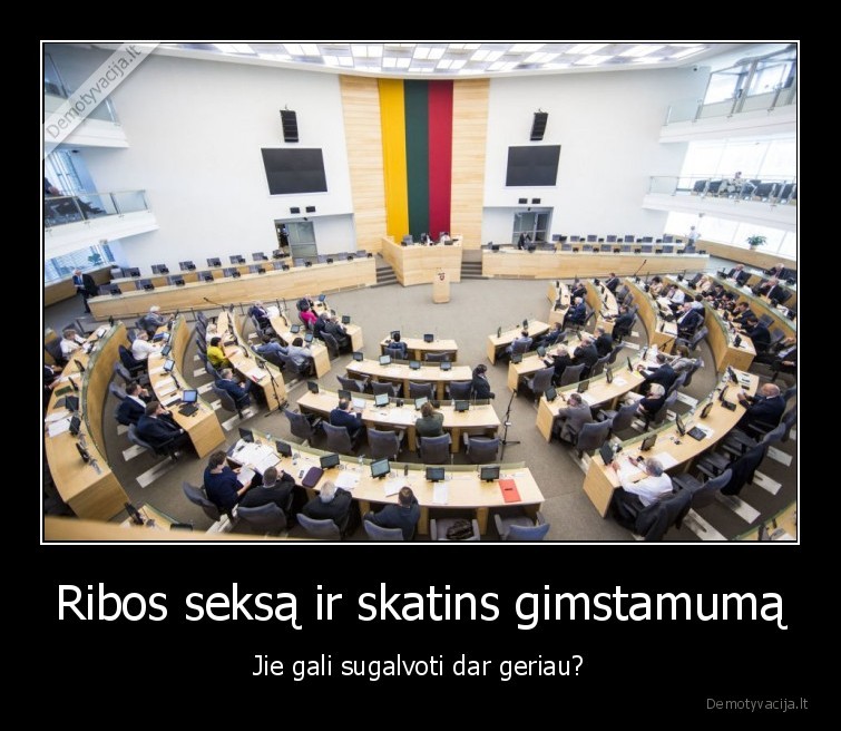 Ribos seksą ir skatins gimstamumą - Jie gali sugalvoti dar geriau?