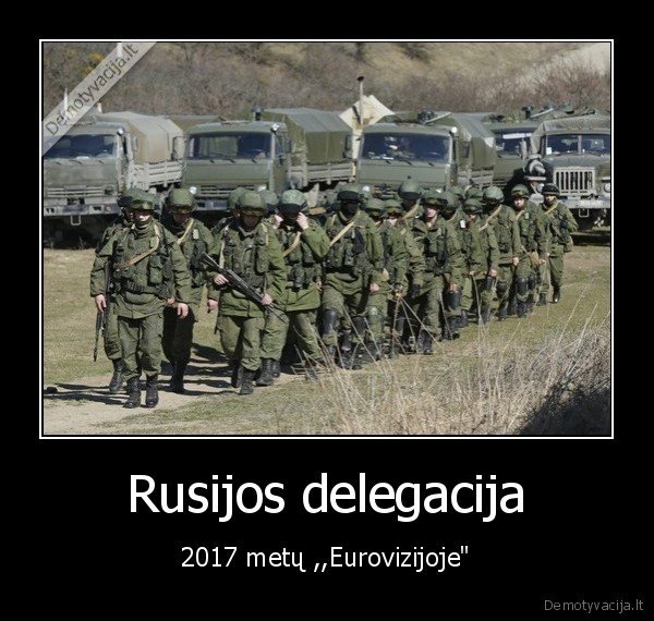 Rusijos delegacija - 2017 metų ,,Eurovizijoje"