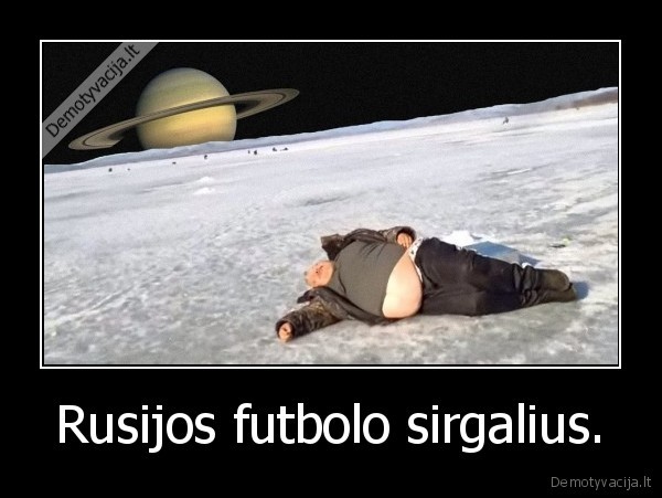 Rusijos futbolo sirgalius. - 