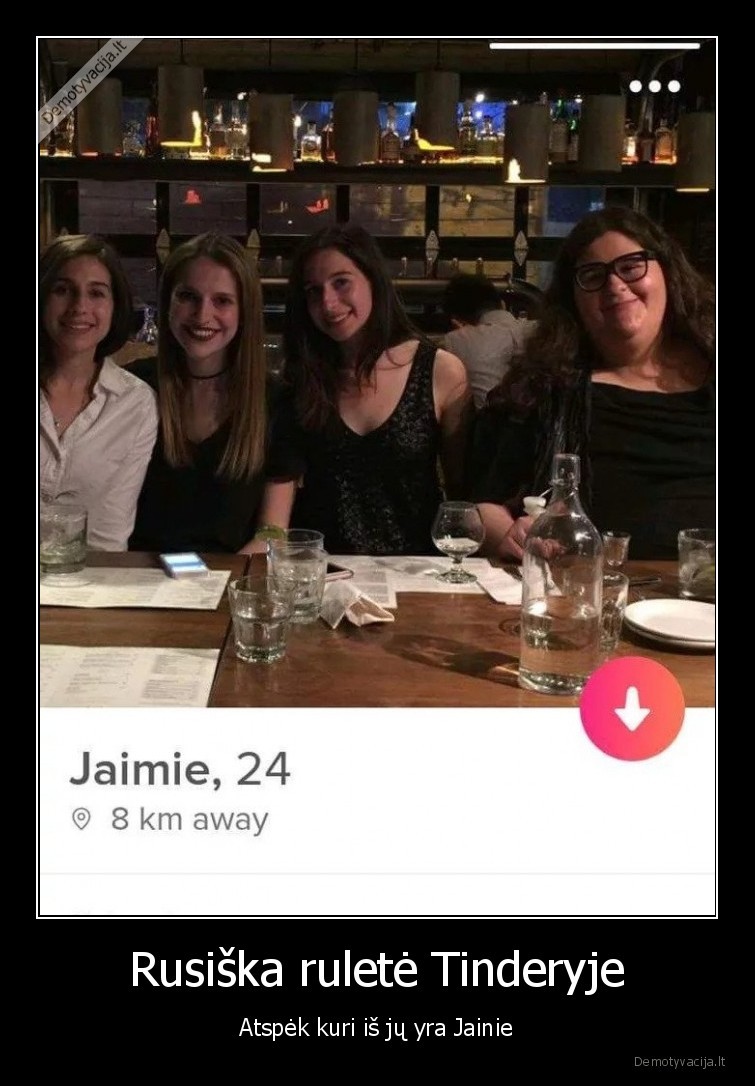 Rusiška ruletė Tinderyje - Atspėk kuri iš jų yra Jainie