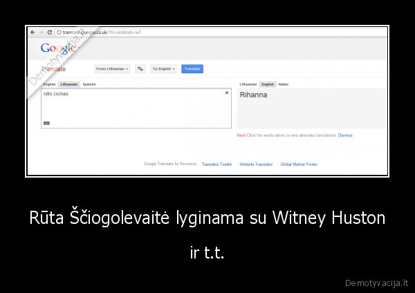 Rūta Ščiogolevaitė lyginama su Witney Huston - ir t.t.