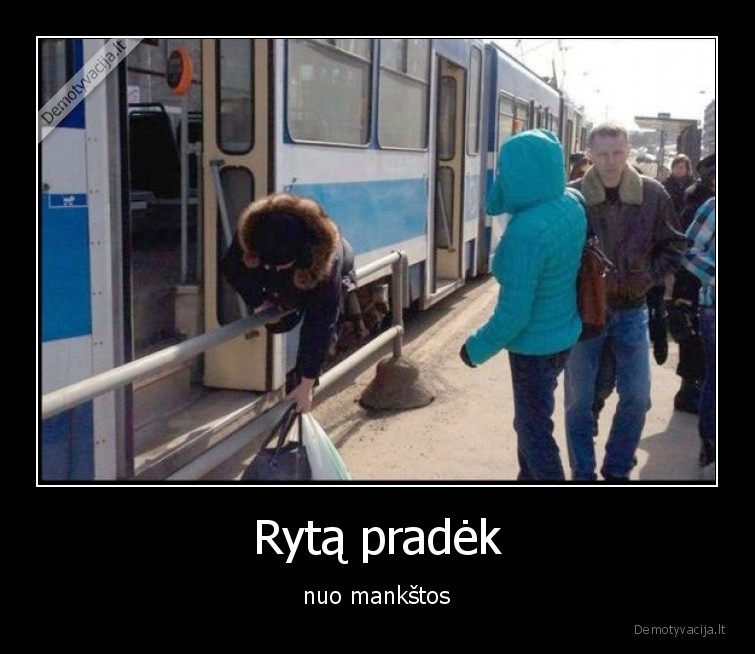 Rytą pradėk - nuo mankštos