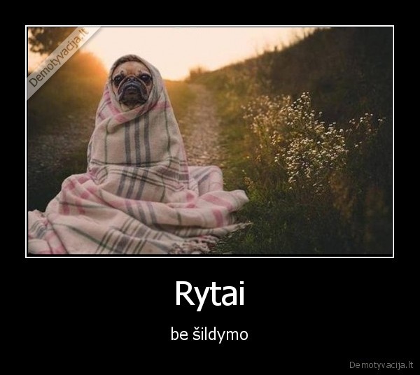 Rytai - be šildymo