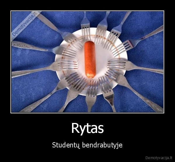 Rytas - Studentų bendrabutyje