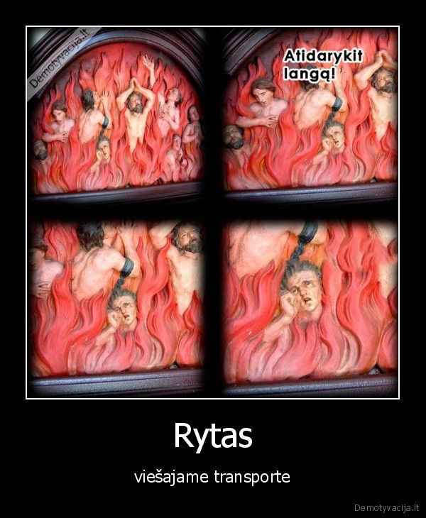 Rytas - viešajame transporte