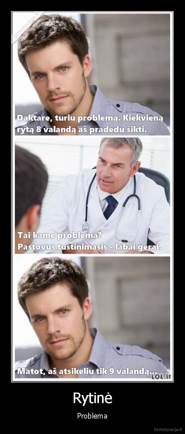 Rytinė - Problema