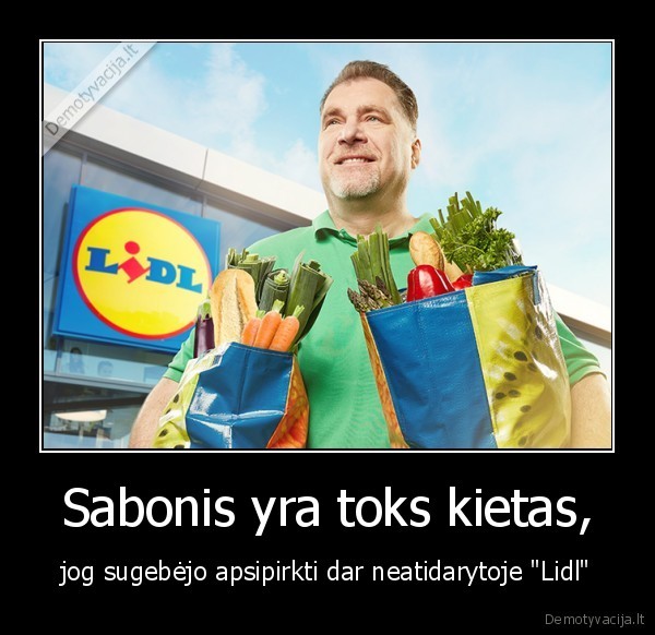 Sabonis yra toks kietas, - jog sugebėjo apsipirkti dar neatidarytoje "Lidl"