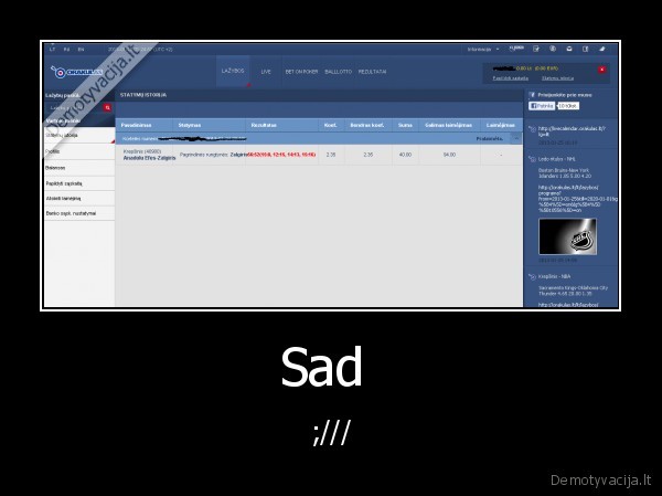 Sad  - ;///