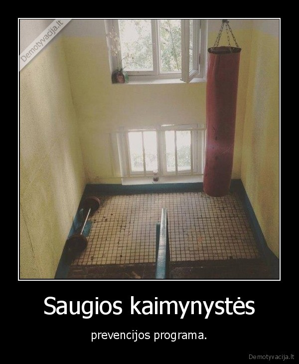 Saugios kaimynystės - prevencijos programa.