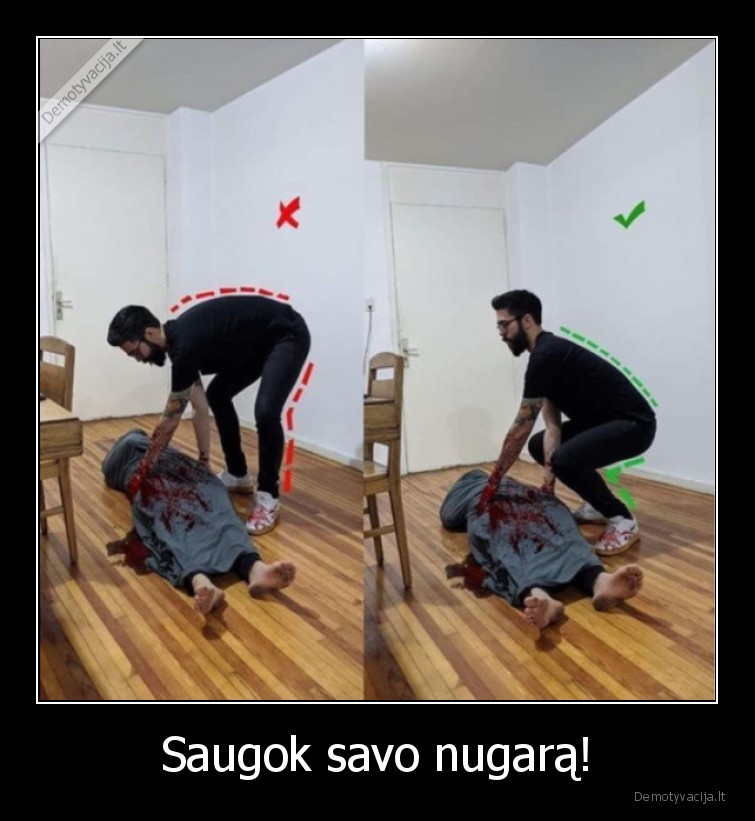 Saugok savo nugarą! - 