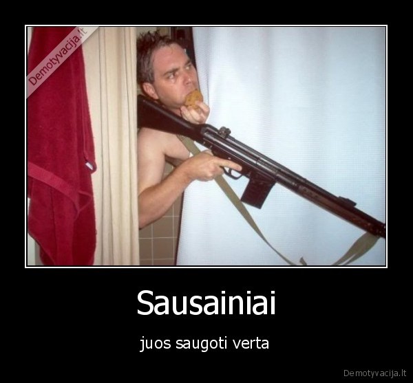 Sausainiai - juos saugoti verta