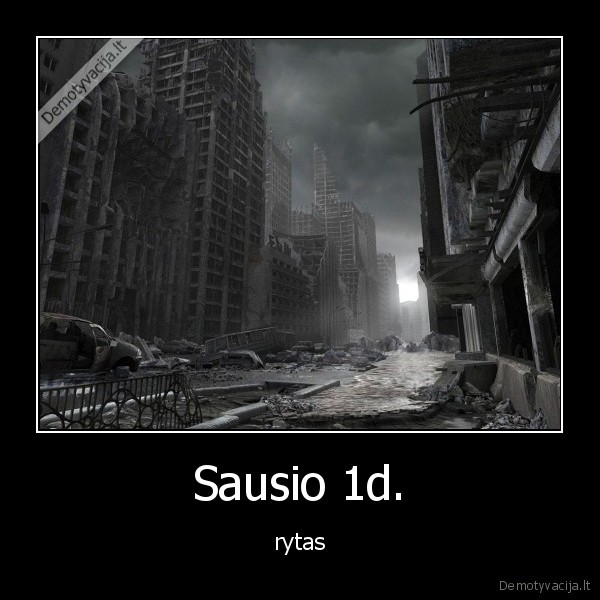 Sausio 1d. - rytas