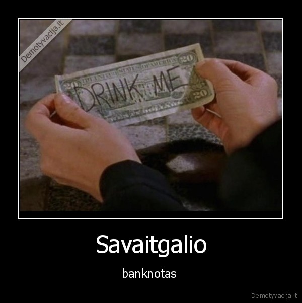 Savaitgalio - banknotas 