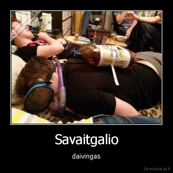 Savaitgalio - daivingas