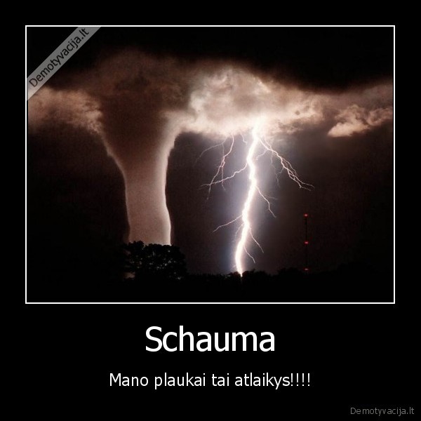 Schauma - Mano plaukai tai atlaikys!!!!