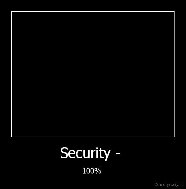 Security -  - 100% 