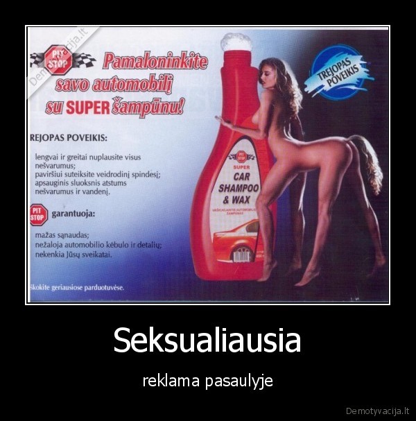 Seksualiausia - reklama pasaulyje