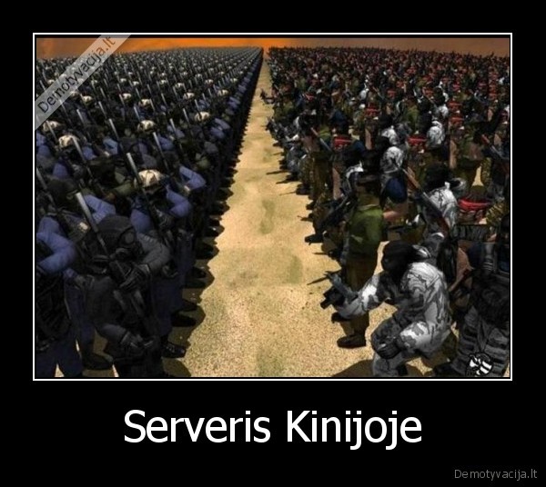 Serveris Kinijoje - 