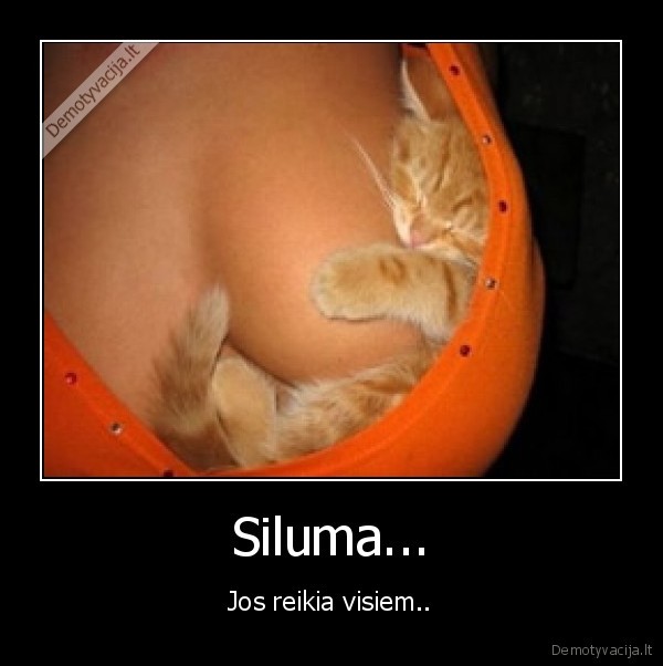 Siluma... - Jos reikia visiem..