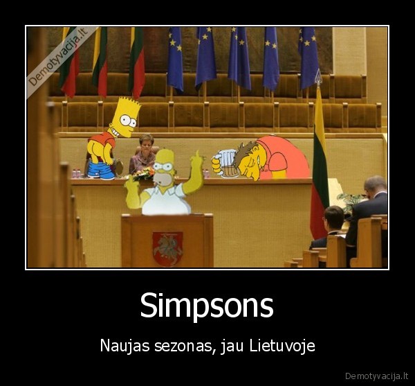 Simpsons - Naujas sezonas, jau Lietuvoje