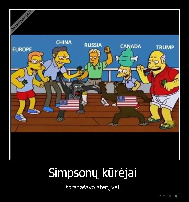 Simpsonų kūrėjai  - išpranašavo ateitį vėl...