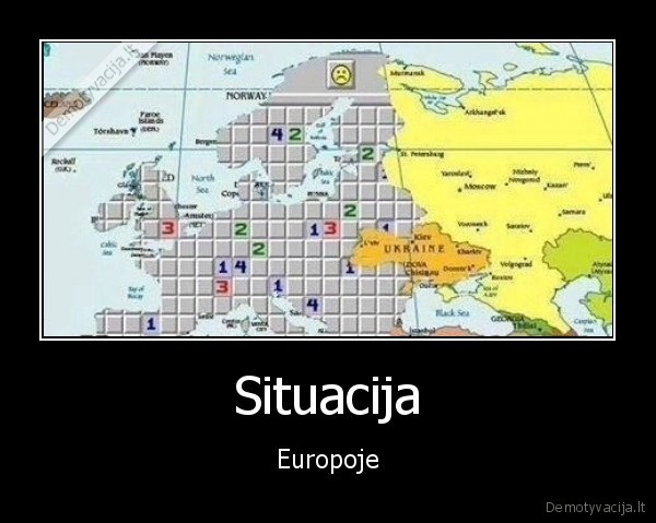 Situacija - Europoje