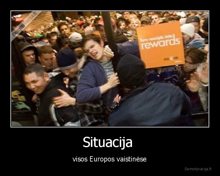 Situacija  - visos Europos vaistinėse