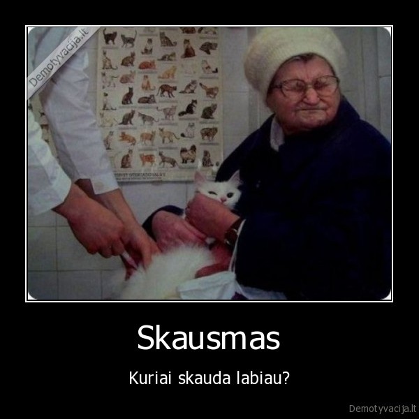 Skausmas - Kuriai skauda labiau?