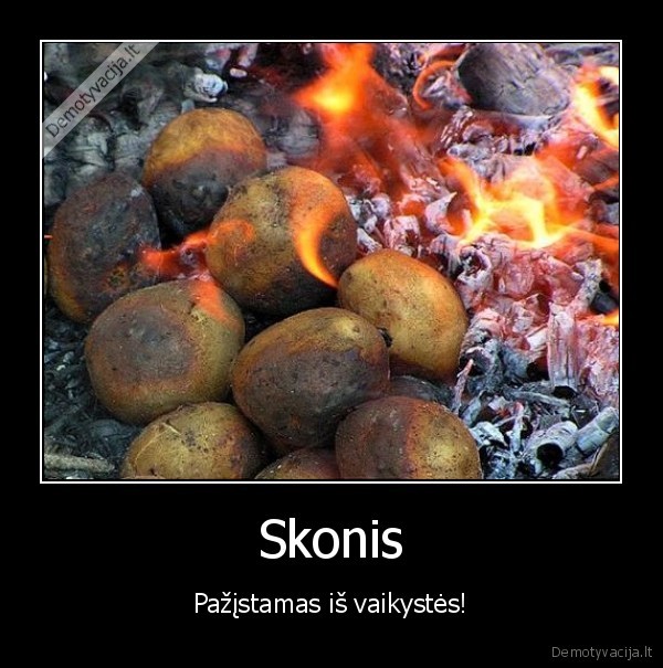 Skonis - Pažįstamas iš vaikystės!